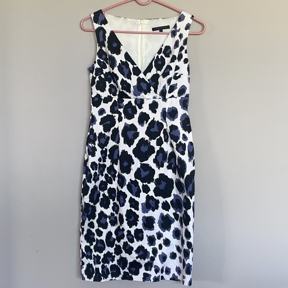 David Meister Animal Print dress 2